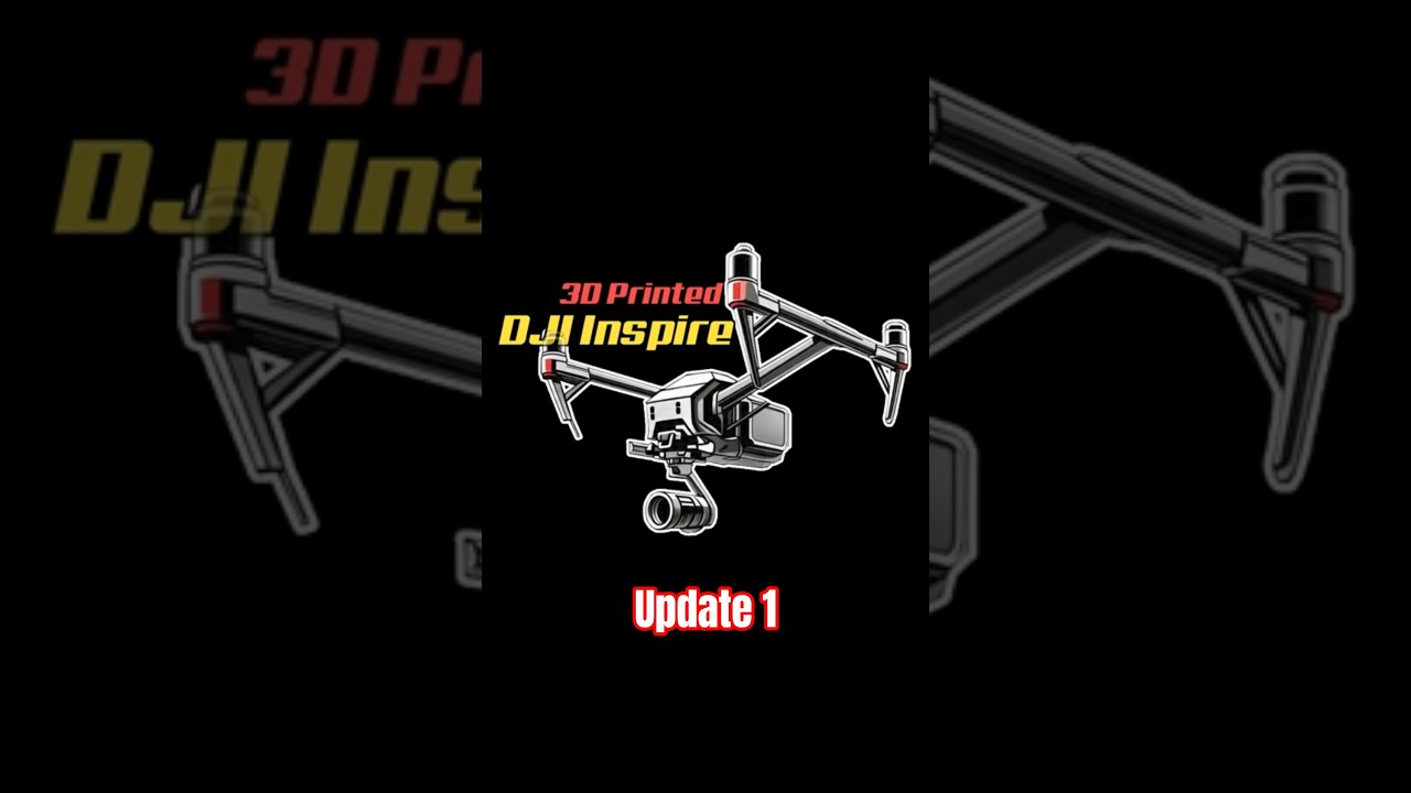 Создаём дрон DJI Inspire, напечатанный на 3D-принтере 🎛️ 
