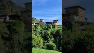 Recibimiento del Guardián de Bandujo, Banduxu pueblo medieval Proaza , Asturias.