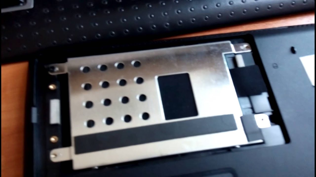 замена винчестера asus u30sd - YouTube