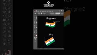 Beginner vs Pro in Adobe Illustrator | Design Tips & Tricks #pixsignerz