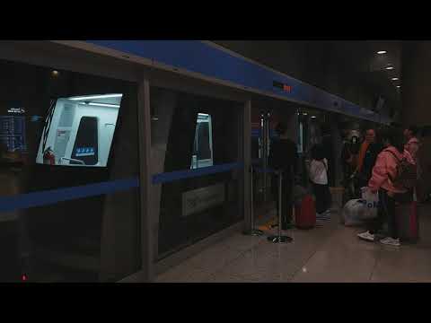 [철도] 인천국제공항 셔틀트레인 출입문 열림 영상