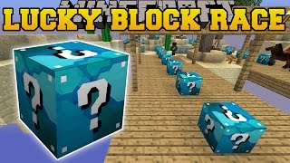 Minecraft: DIAMOND MINE LUCKY BLOCK RACE - Lucky Block Mod - Modded Mini-Game