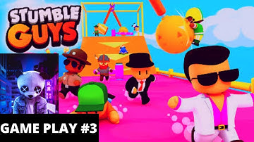 Stumble Guy‪s‬ - Gameplay Walkthrough Part 3 - First Win (iOS, Android)