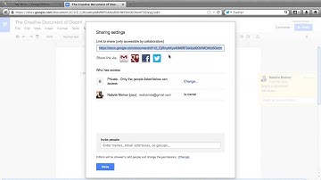 Screencast: Google Docs from Start to Share