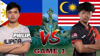 Philippines Vs Malaysia Iesf 2024 Ph Vs My Game 1 Mlbb Wec24 Iesf
