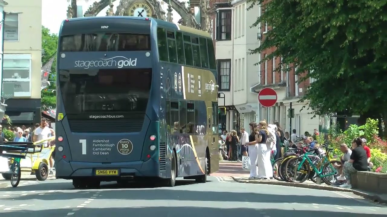 Buses in The City of Chichester West Sussex - Saturday 13th July 2024