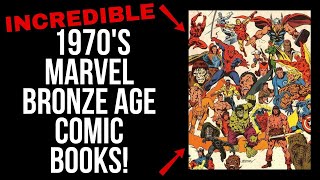 MORE INCREDIBLE EARLY 1970’s BRONZE AGE MARVEL COMIC BOOKS FOUND FOR $3! #marvelcomics #comicbooks