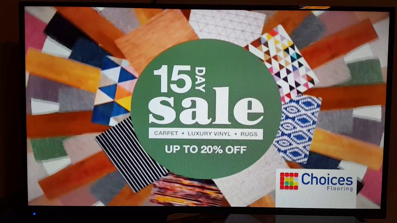 Choices Flooring commercial (2018) YouTube