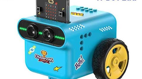 Test TPBot EDU Car Kit micro:bit (Elecfreaks) : robot éducatif, montage, démo et programmation