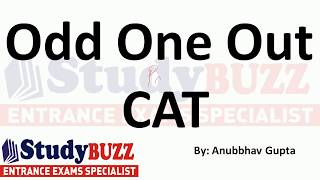 Verbal practice for CAT Parajumbles & Odd one out