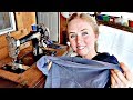 Sewing Clothes Off Grid is EASY....With a Treadle Sewing Machine