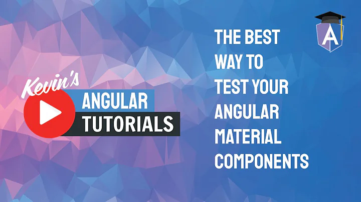 The best way to test your Angular Material components