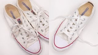 how to clean white converse in washing machine