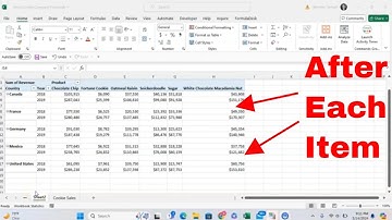 How to Insert or Remove a Blank Line After Each Line Item in a Pivot Table in Microsoft Excel! #wow