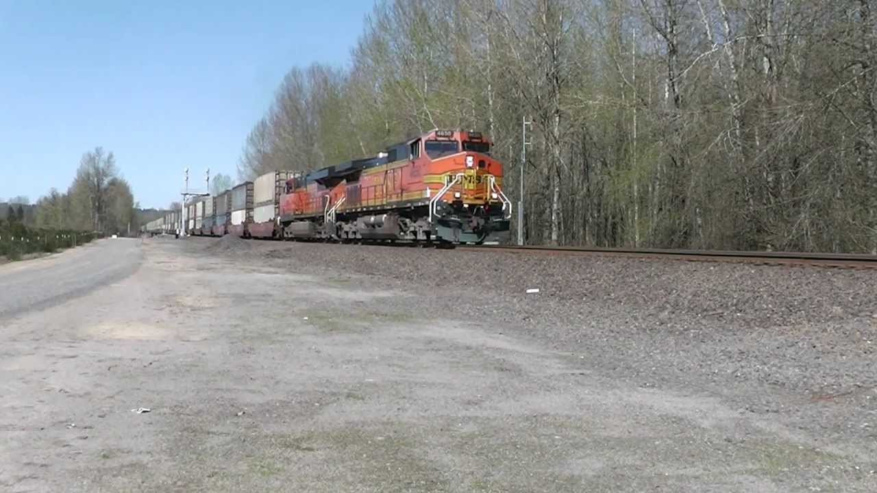 SouthBound BNSF 4650 3-30-2013