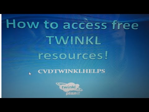 How to access free resources from Twinkl
