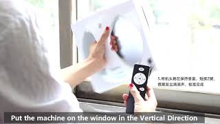window clean robot calibration Instruction Window Cleaning Robot Calibration