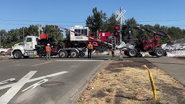 Herzog Rail Unloading Machine RUM - Union Pacific - Eugene, OR 9/27/2022