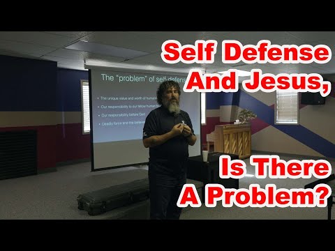 Is There A Problem With Jesus And Self-Defense?