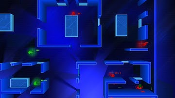 Frozen Synapse: Drain (green) vs plux (red) - Extermination