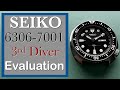 For H.K. -- Seiko 6306-7001 &quot;3rd Diver&quot; Evaluation