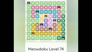 Meowdoku All Levels 71 - 72 - 73 - 74 - 75 - 76 - 77 - 78 - 79 - 80 Solution Walkthrough