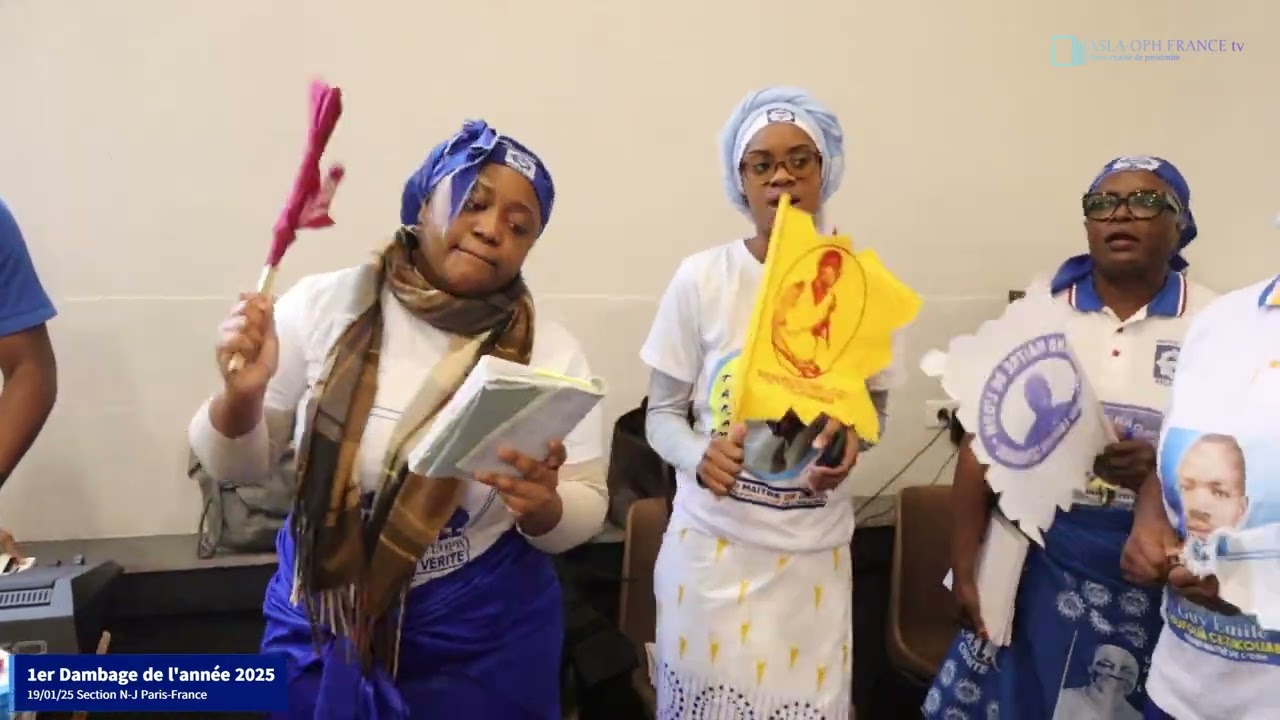 1er Dambage de l'année 2025   Section Nouvelle Jerusalemn Paris France