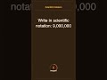 Homeschool power-up: Scientific Notation in 20 seconds! ⚡