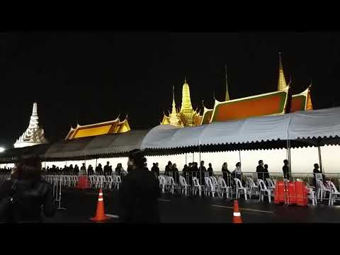 บรรยากาศประชาชนเข้ากราบถวายบังคมพระบรมศพในหลวงรัชกาลที่ 9 2 ตุลาคม 2560 #12
