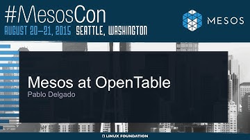 Mesos at OpenTable