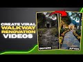 How to Create AI Walkway Renovation Videos (Step-by-Step)