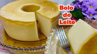 O Bolo de Leite perfeito Que Você Sonha em Fazer