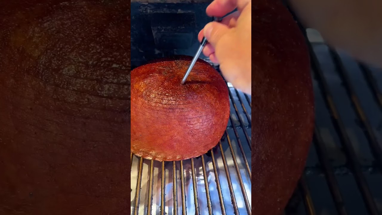 The EASIEST Smoked Easter Ham! 