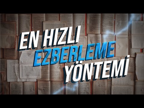 En Hızlı Ezberleme Yöntemi! (SINAV+YABANCI DİL) - Korzay Koçak