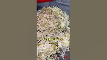 #35 Ốc bươu xào hoa chuối bao tử | #shorts | LL TV