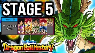 Dragon Ball Z Dokkan Battle Infinite Dragon Ball History Stage 20 Gameplay  