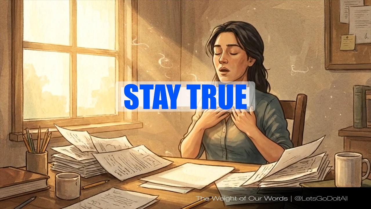 The Weight of Our Words