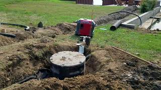 How to install a backyard sump pump basin in 3 minutes or less!  The French Drain Man