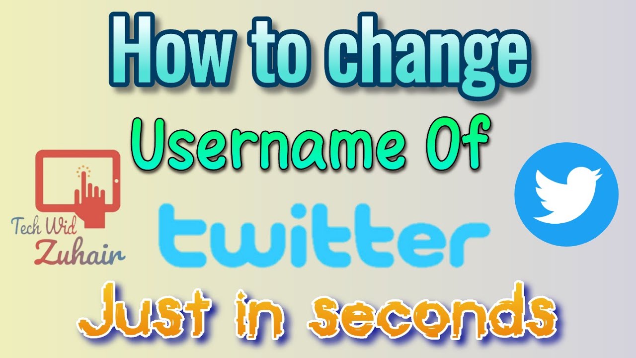 How to change username on Twitter |Change Twitter @ Name || In Urdu || TWZ