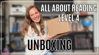 ALL ABOUT READING LEVEL 4 HAUL + UNBOXING | Teach Your Child to Read Curriculum
