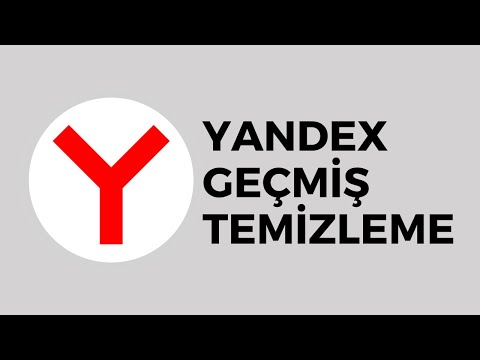 Yandex Geçmişi Silme