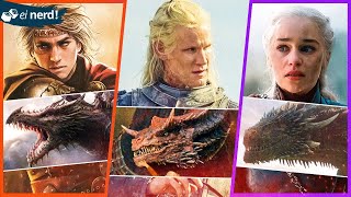 Qual é o nome dos dragões da Daenerys?