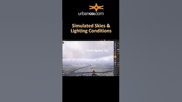 Simulated Skies & Lighting Conditions #3d #3dmodeling #simulation #digitaltwin #railway #rail #train