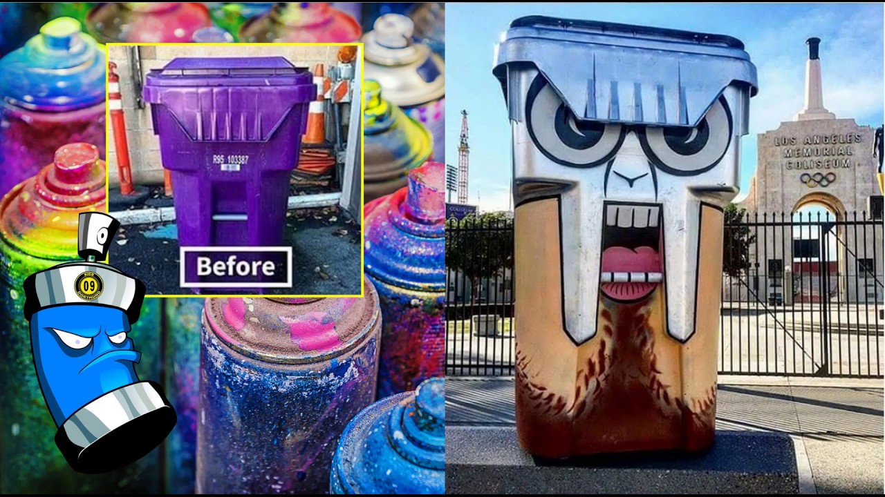 street art before after