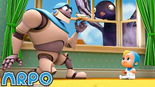 비둘기의 광기・알포・시즌 4・재미있는 어린이 만화 모음!・로봇알포 Arpo The Robot