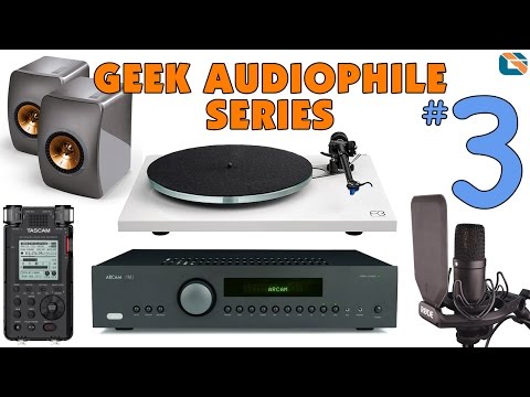 Geek Audiophile Series #3 • Rega Planar 3 • Arcam A39 • KEF LS50