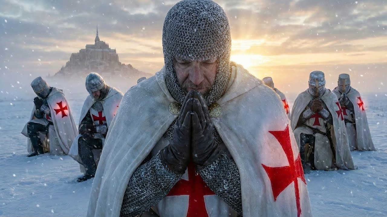 Sunrise Prayer of the Knights Templar | Gregorian Latin Chant in 4K