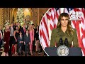 Melania Trump missing from festive family Christmas photo at Mar-a-Lago