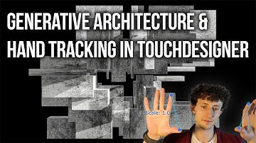 Generative Architecture and Hand Tracking in TouchDesigner with MediaPipe