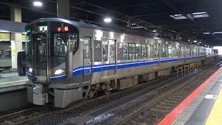 【4K】JR北陸本線　普通列車521系電車　ｻﾜJ05編成　金沢駅発車